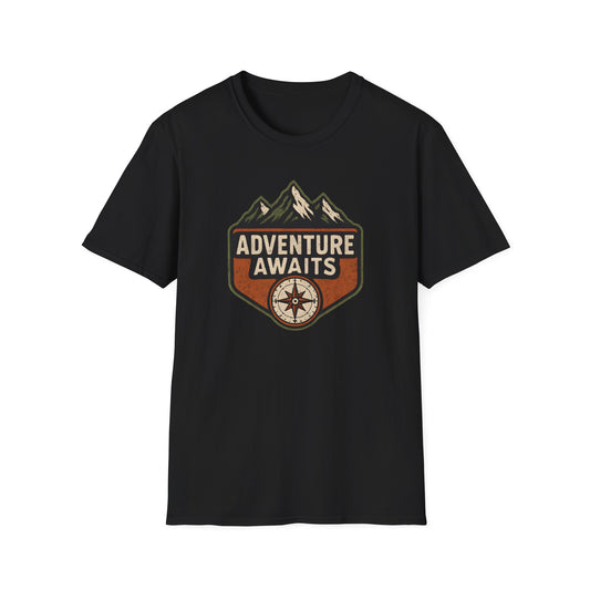 Adventure Awaits Patch T-Shirt