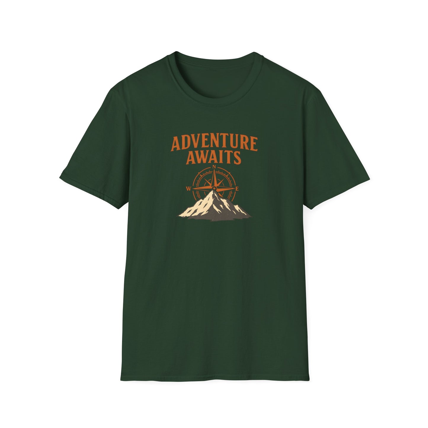 Adventure awaits compass mountain T-Shirt