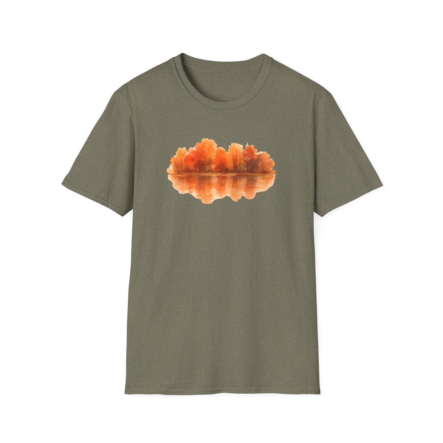 Autumn Lake Reflection T-Shirt