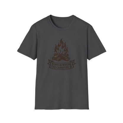 Campfire Home Banner T-Shirt
