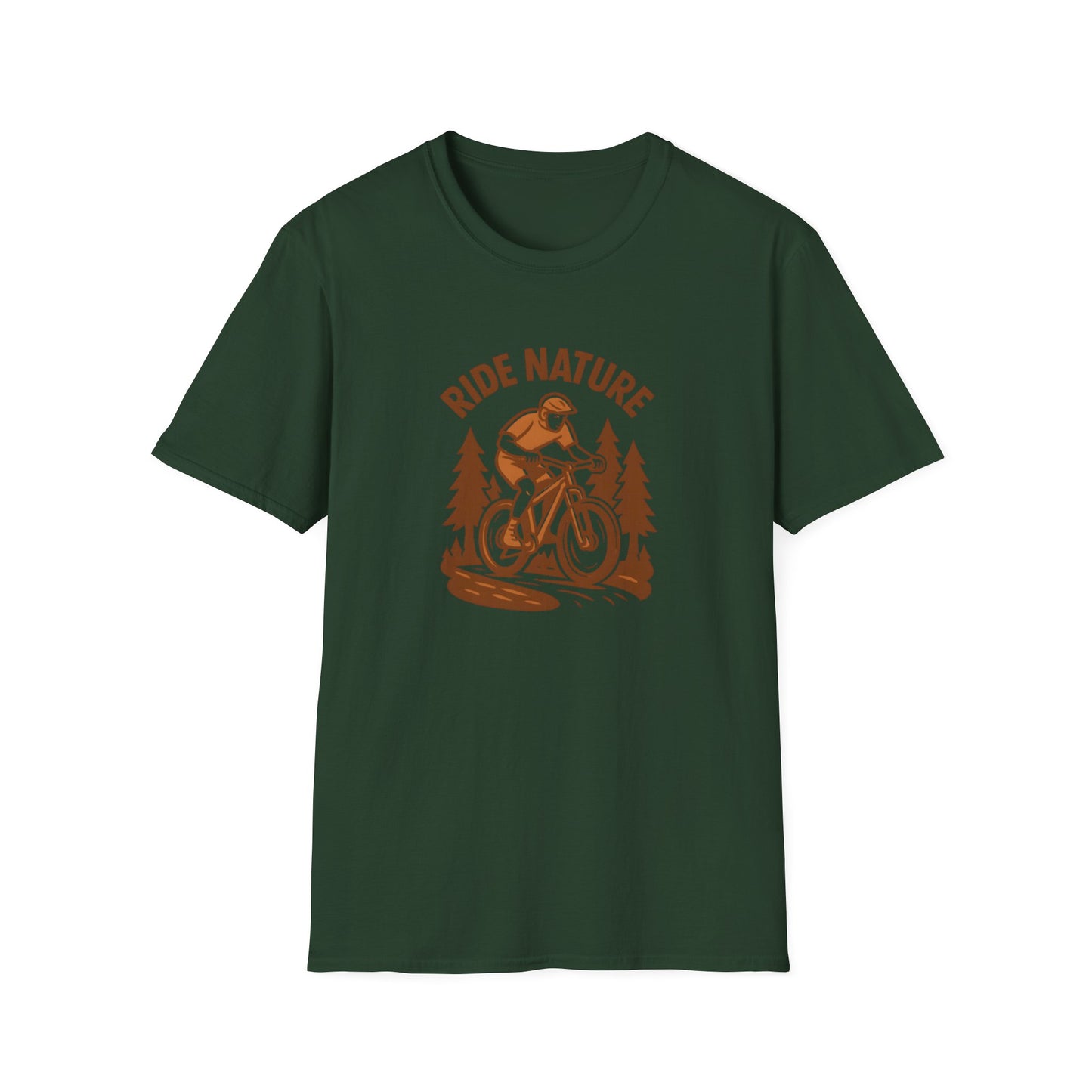 Forest Mountain Biking T-Shirt