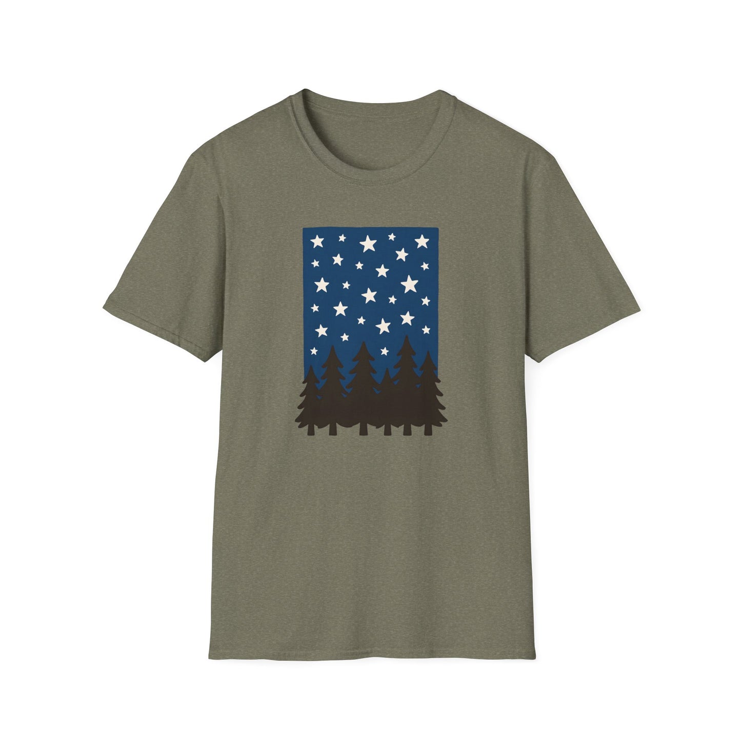 Starry Night Forest T-Shirt