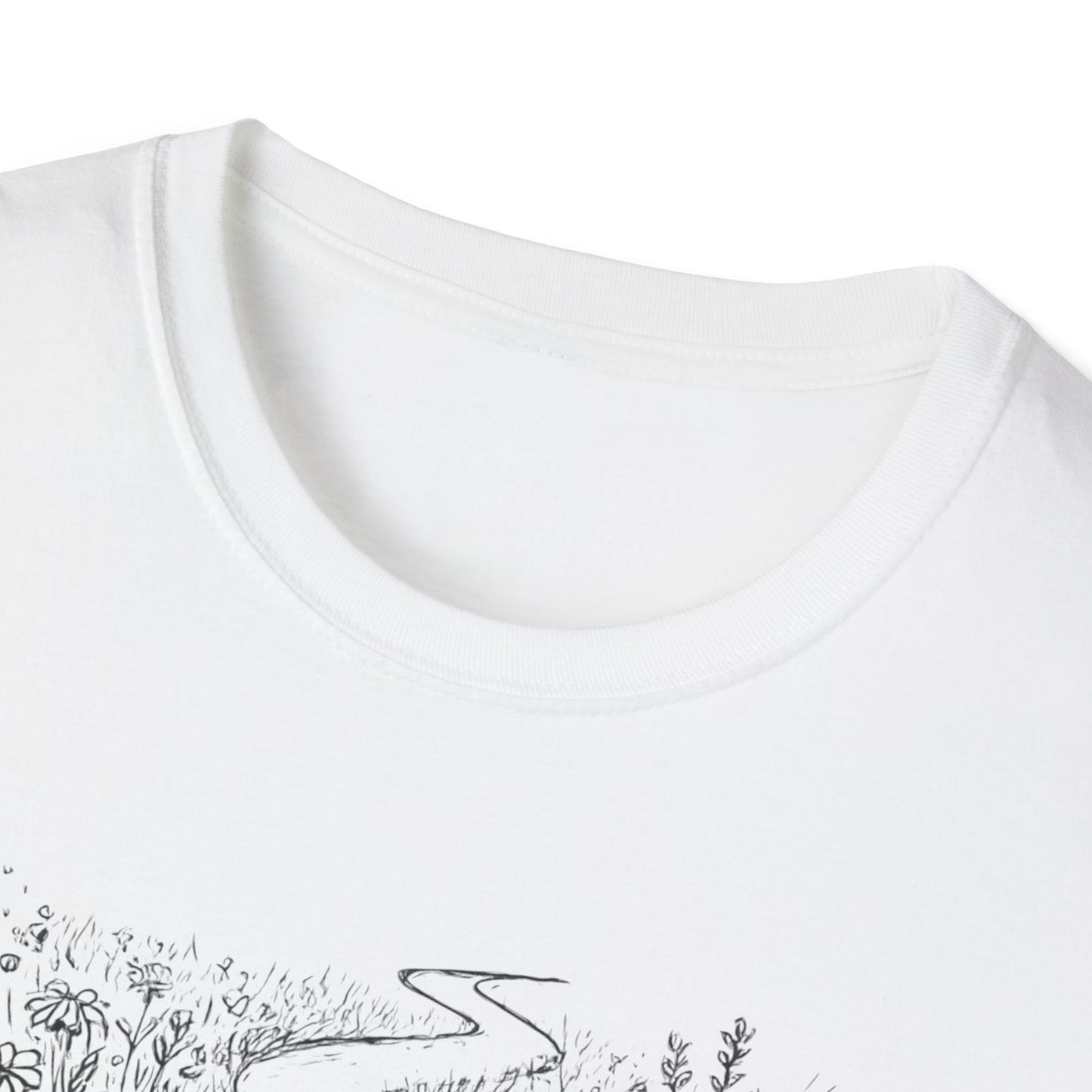 Winding path through grass T-Shirt