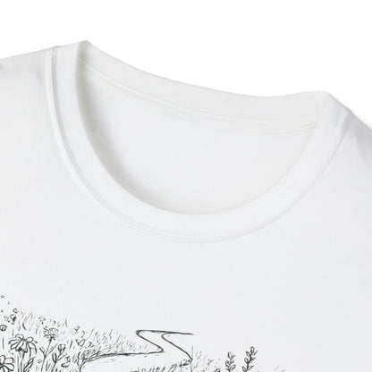 Winding path through grass T-Shirt
