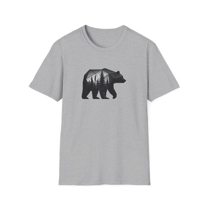 Geometric bear forest T-Shirt