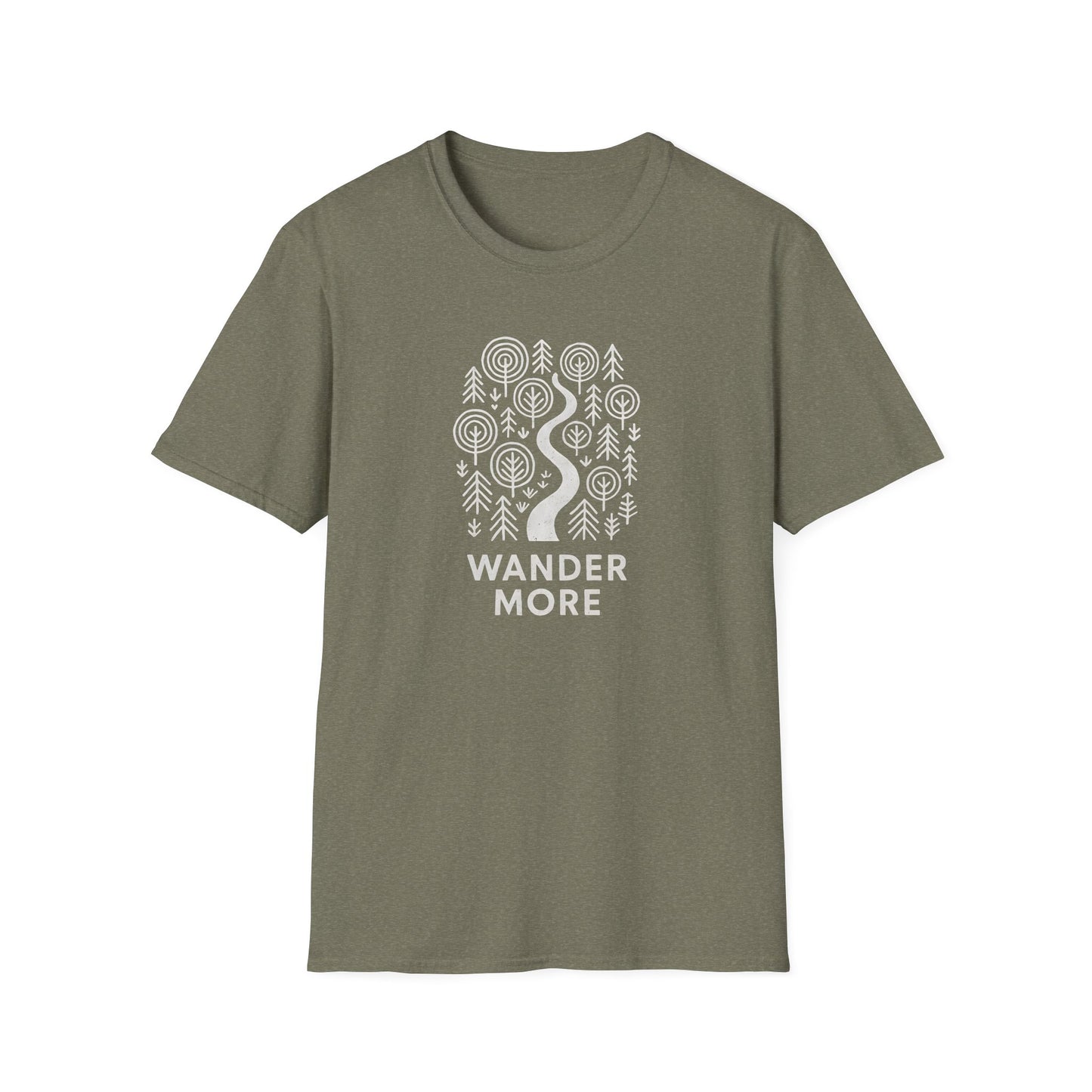 Winding Path Through Forest T-Shirt