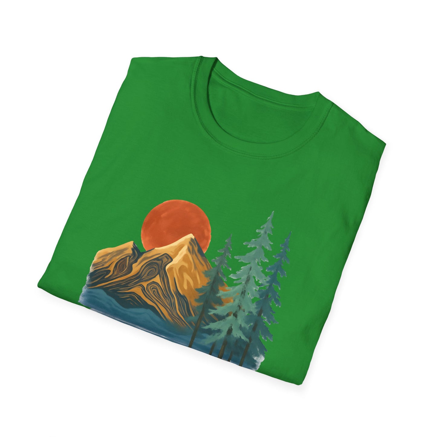 Sunset Mountain Scene T-Shirt