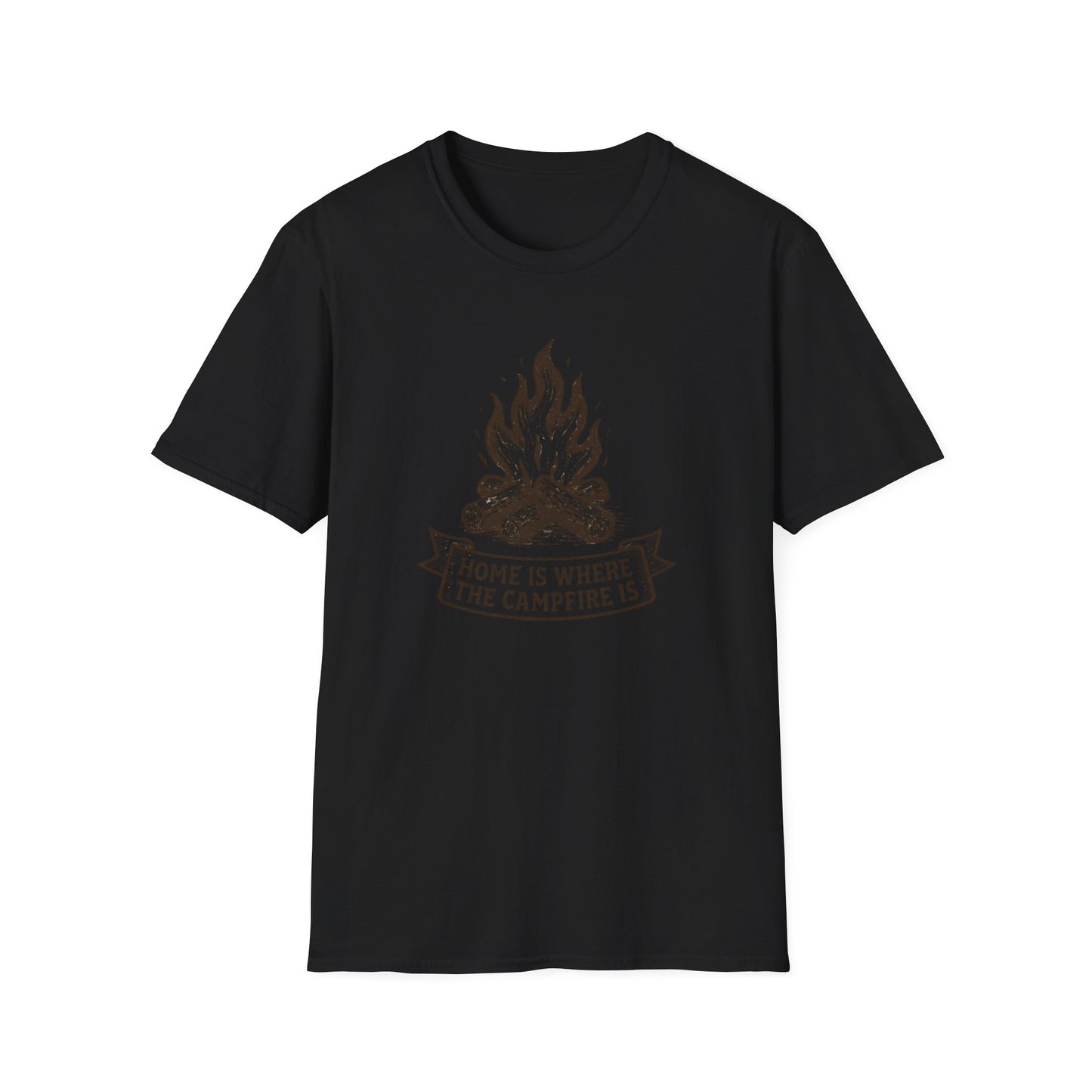 Campfire Home Banner T-Shirt