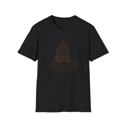 Campfire Home Banner T-Shirt