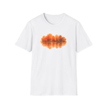 Autumn Lake Reflection T-Shirt