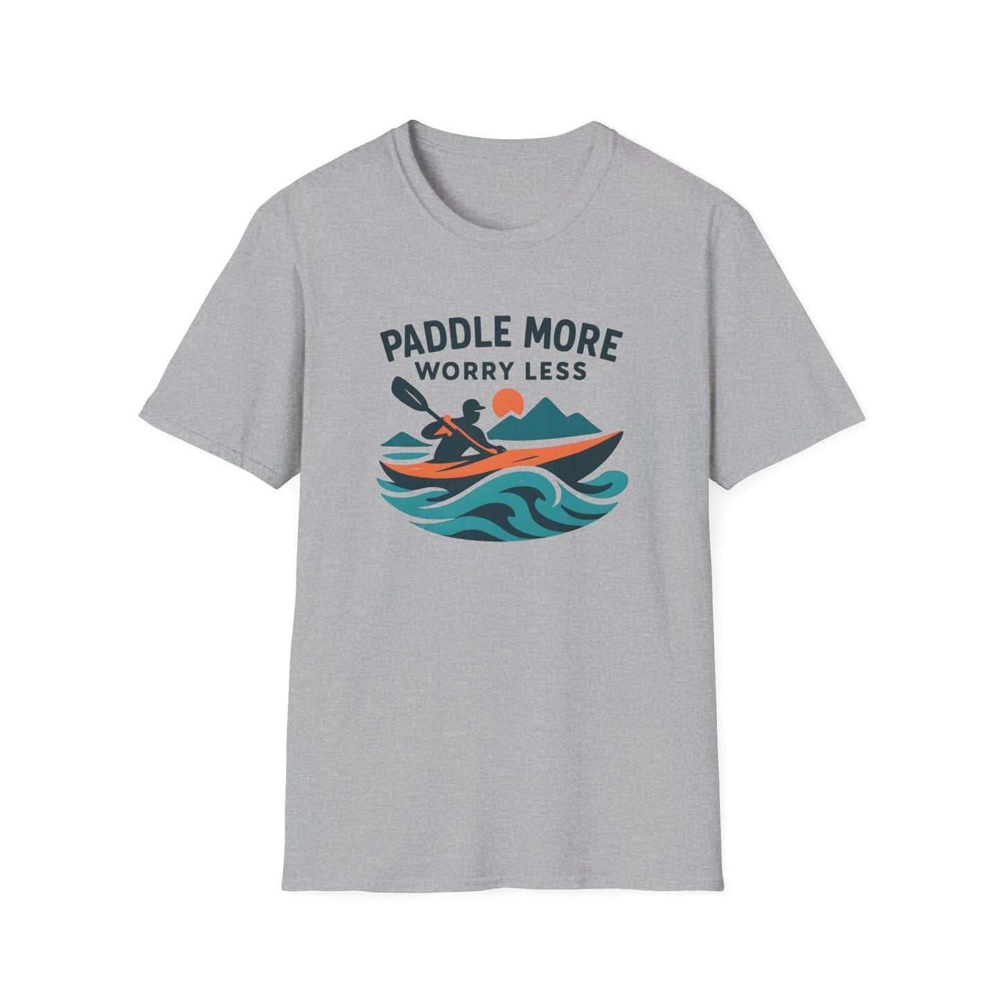 Paddle More Worry Less T-Shirt
