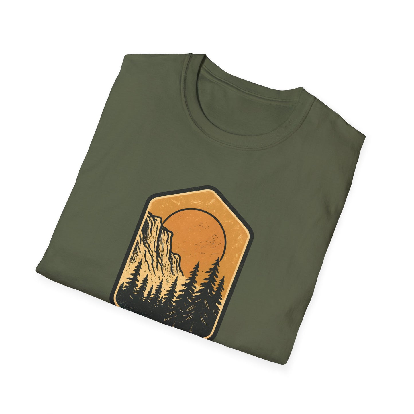 Sunset Mountain Forest T-Shirt