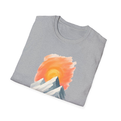 Sunrise Over Peaks T-Shirt