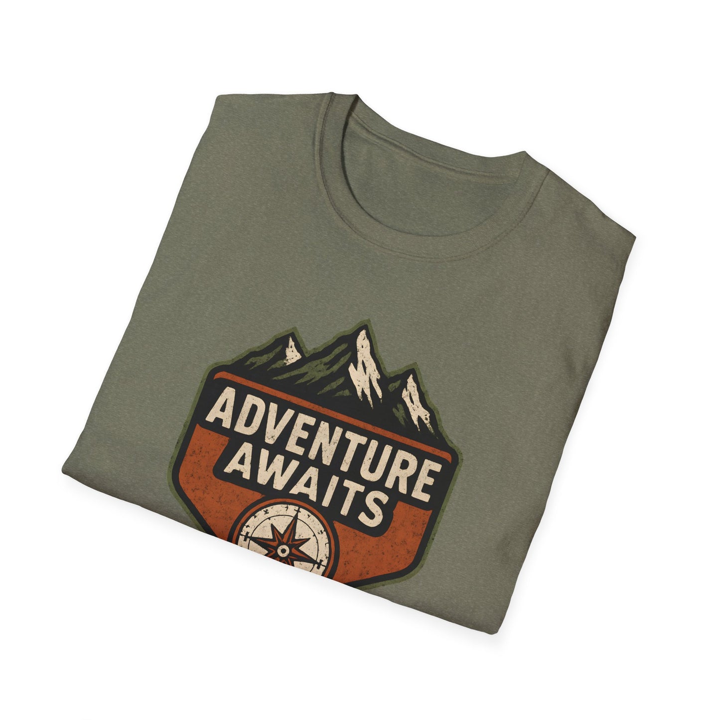 Adventure Awaits Patch T-Shirt
