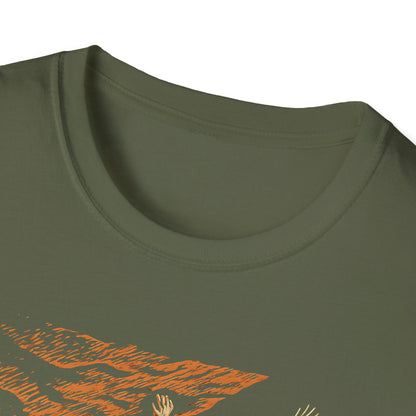 Climber on cliff T-Shirt