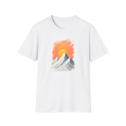 Sunrise Over Peaks T-Shirt