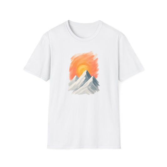 Sunrise Over Peaks T-Shirt