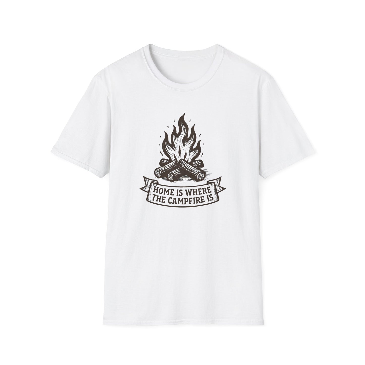 Campfire Home Banner T-Shirt