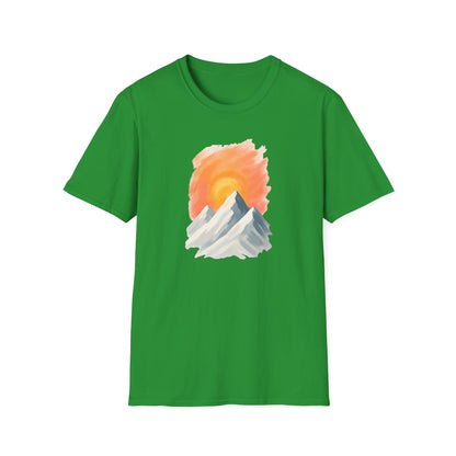 Sunrise Over Peaks T-Shirt