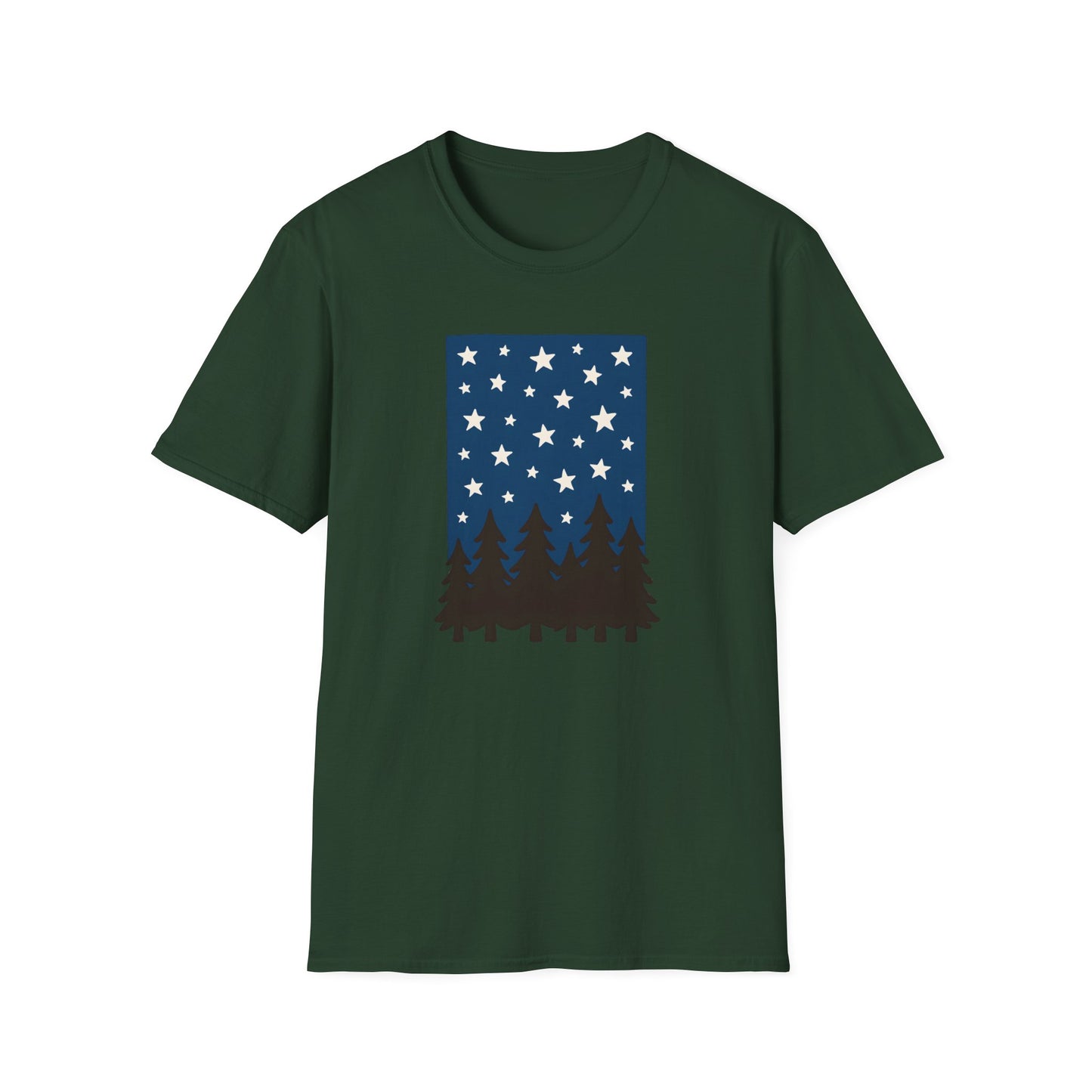 Starry Night Forest T-Shirt