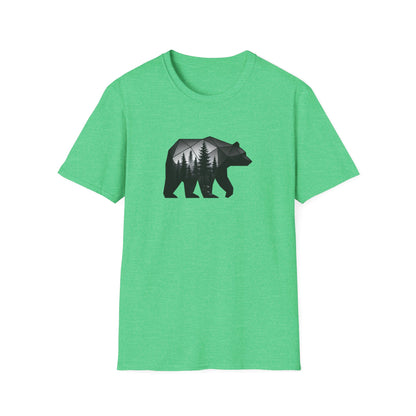 Geometric bear forest T-Shirt