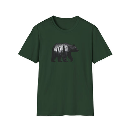 Geometric bear forest T-Shirt
