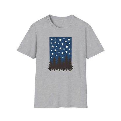 Starry Night Forest T-Shirt