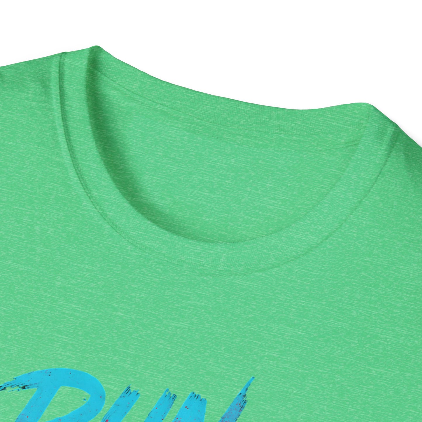 Neon Run Wild Typography T-Shirt