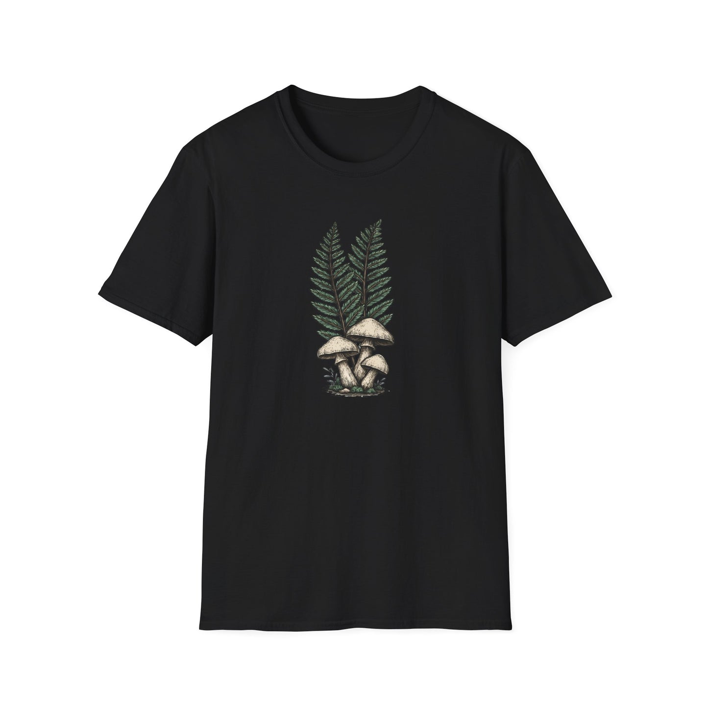 Mushrooms and Ferns T-Shirt