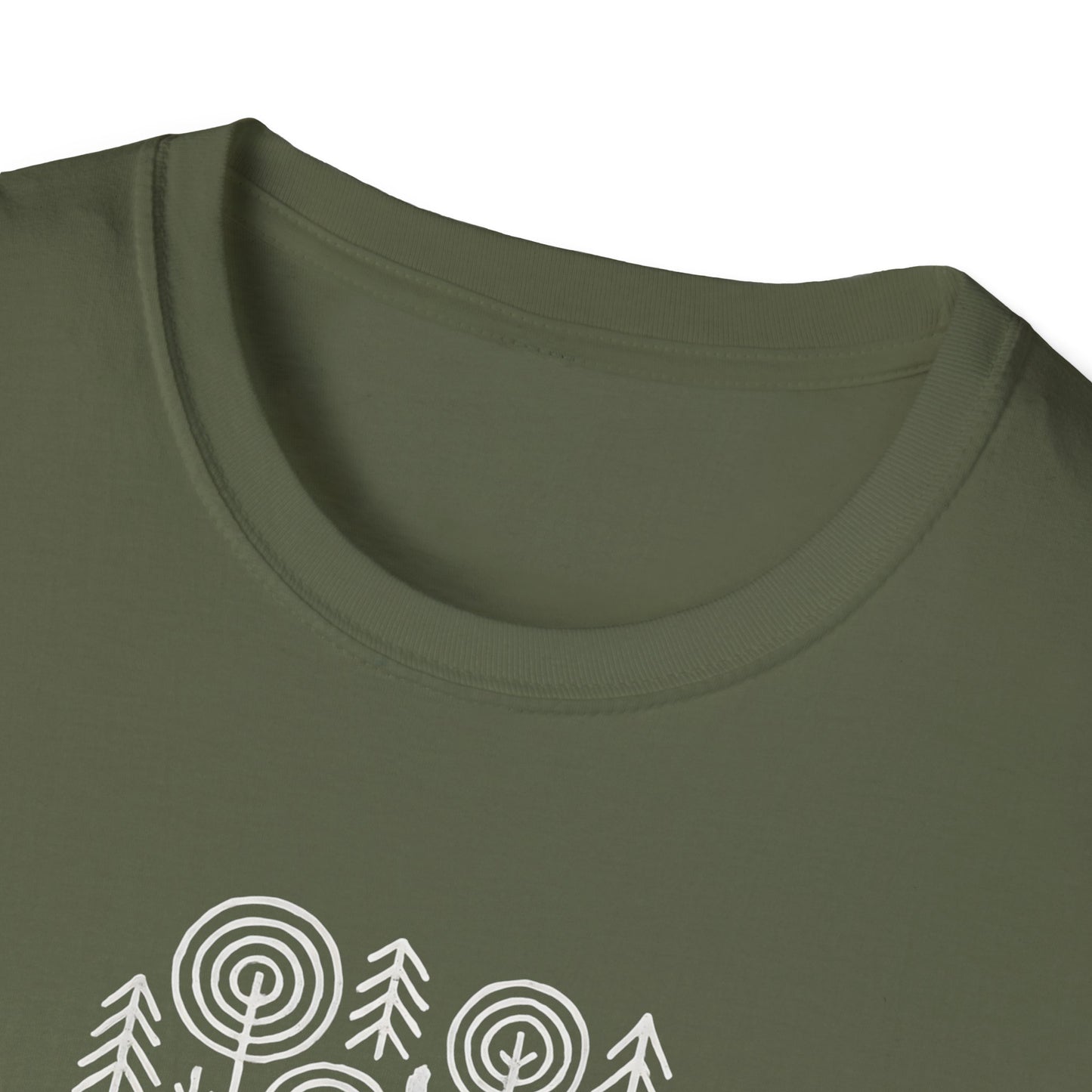 Winding Path Through Forest T-Shirt