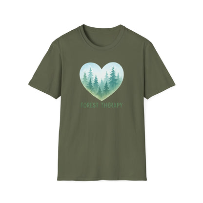 Forest Therapy Heart T-Shirt