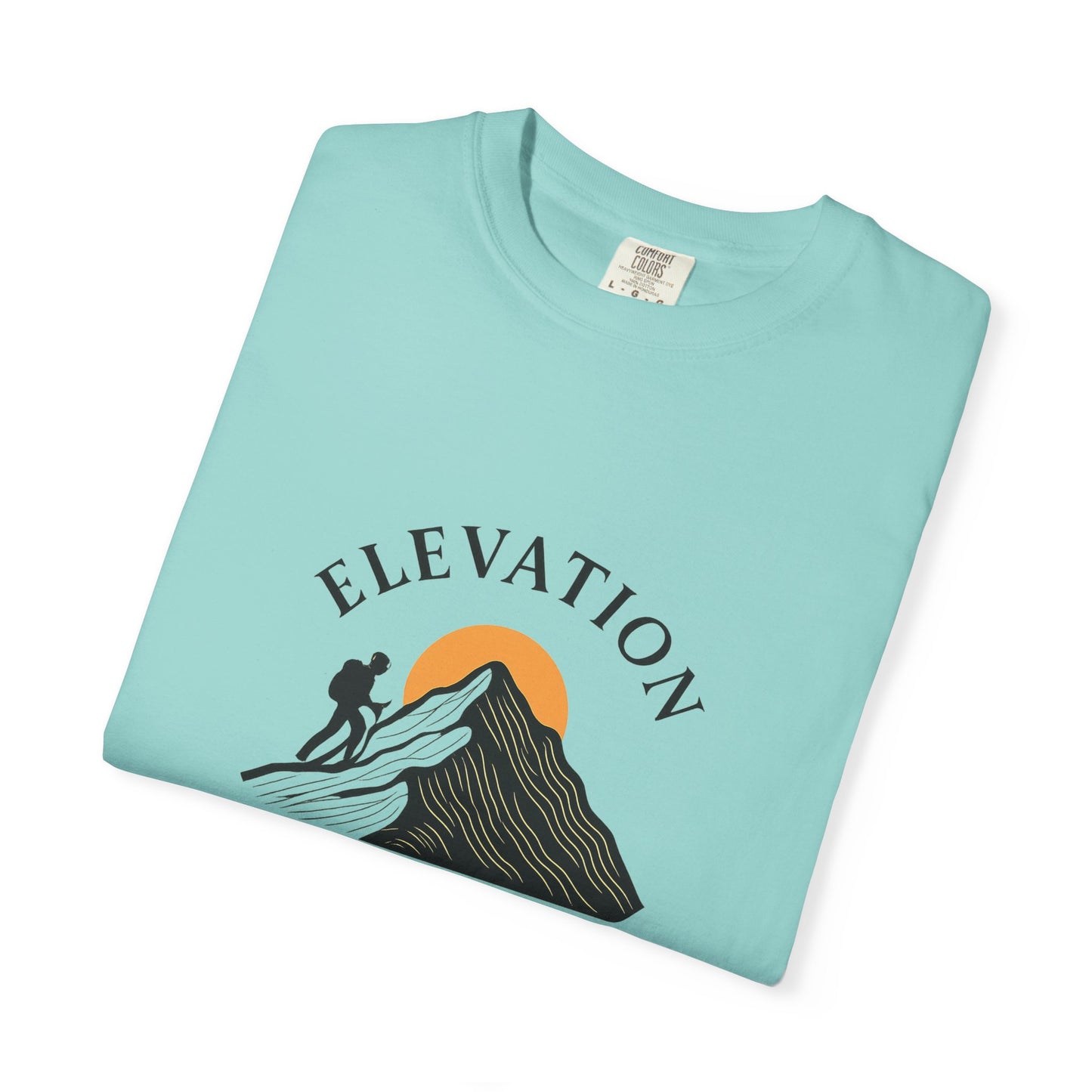 Elevation Therapy T-Shirt | Inspirational Hiking Shirt for Men & Women | Mountain Lover Tee, Outdoor Adventure Gift