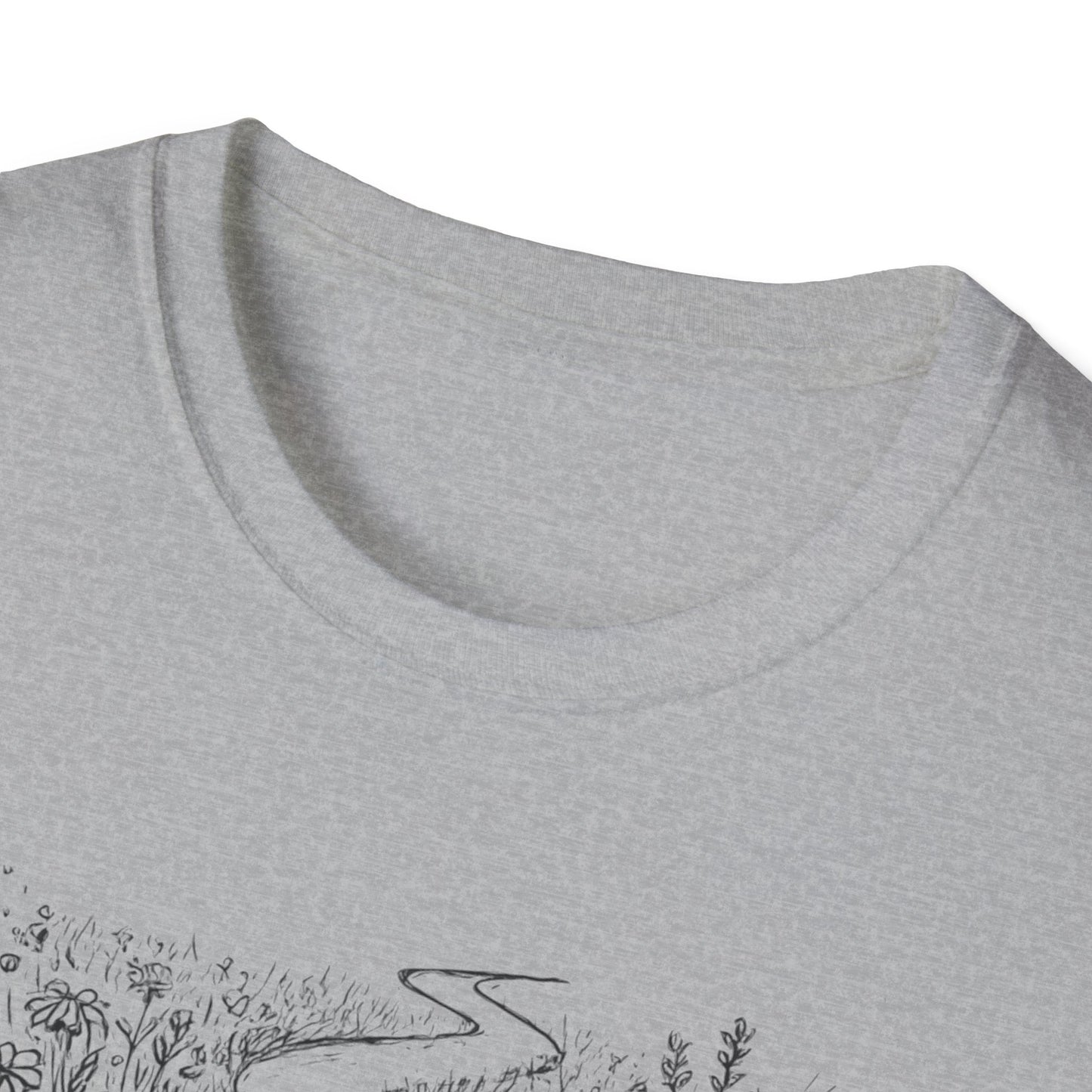 Winding path through grass T-Shirt