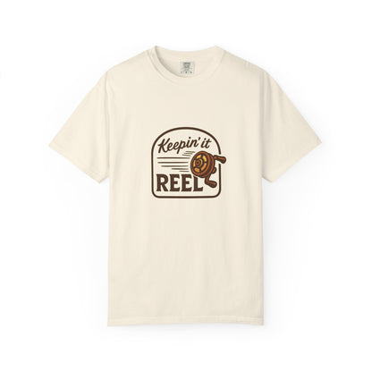 Keepin’ It Reel T-Shirt | Funny Fishing Shirt for Men & Women | Angler Gift, Fisherman Humor Tee