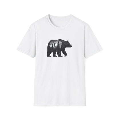 Geometric bear forest T-Shirt