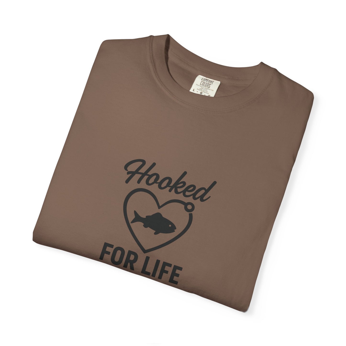 Hooked for Life Fishing Tee – The Perfect Catch for Anglers in Love With the Outdoors