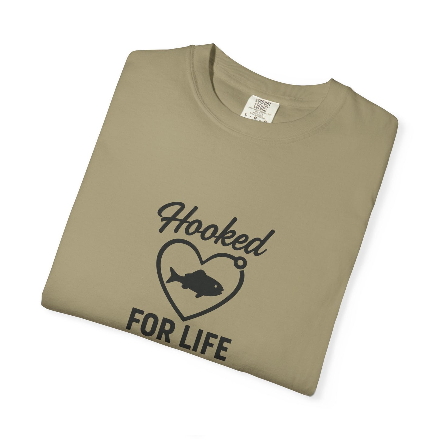 Hooked for Life Fishing Tee – The Perfect Catch for Anglers in Love With the Outdoors