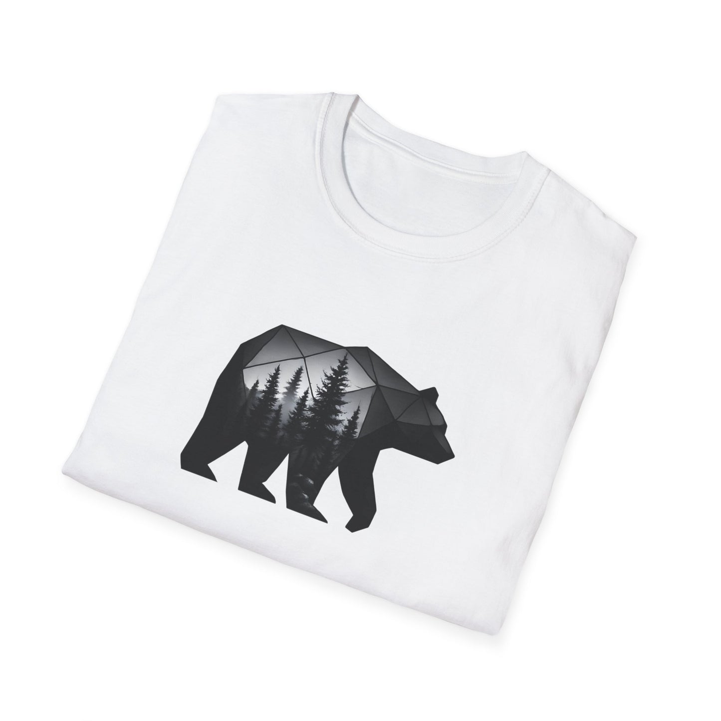Geometric bear forest T-Shirt