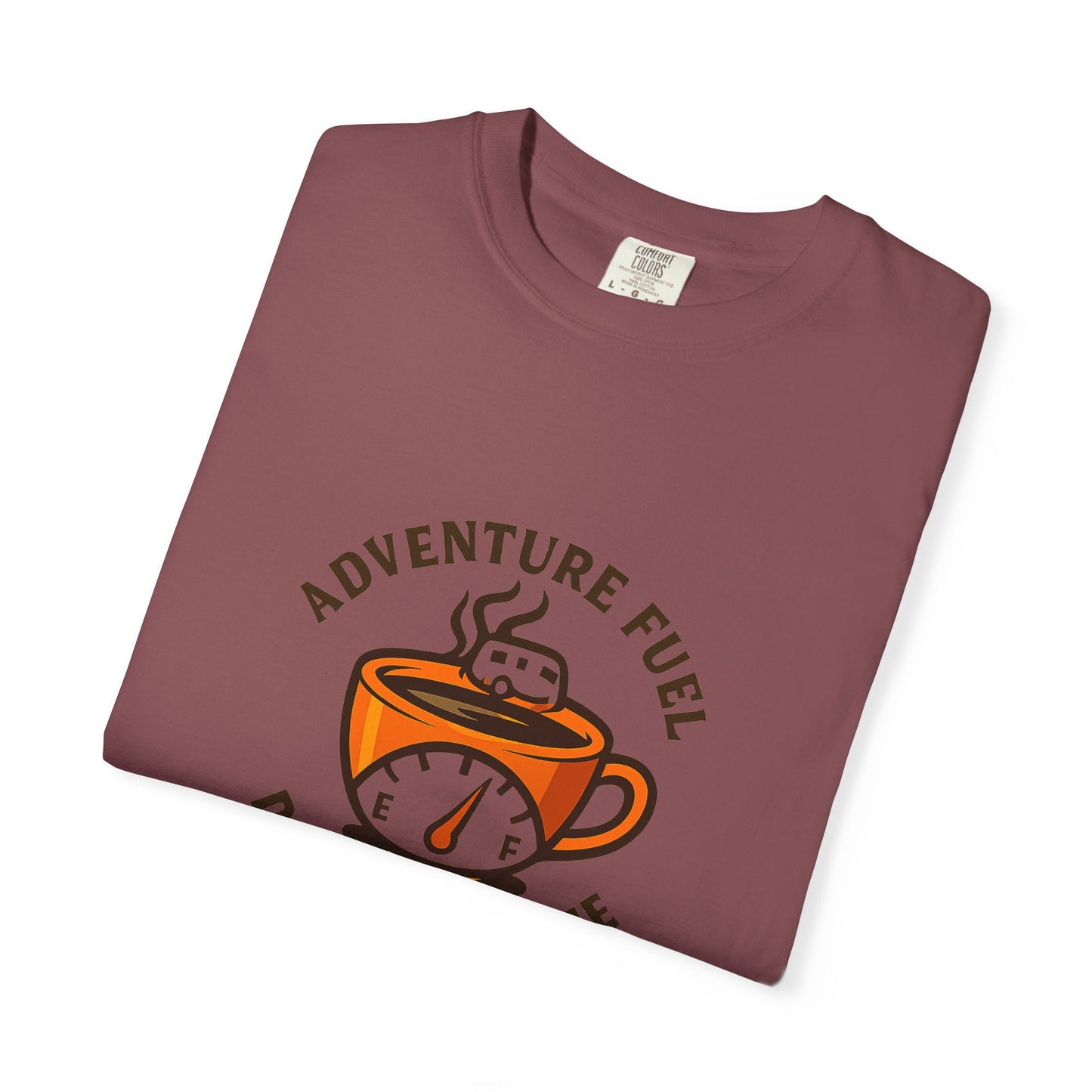 Adventure Fuel – Diesel & Coffee T-Shirt | Funny RV Camping Shirt for Travelers, Campers & Coffee Lovers