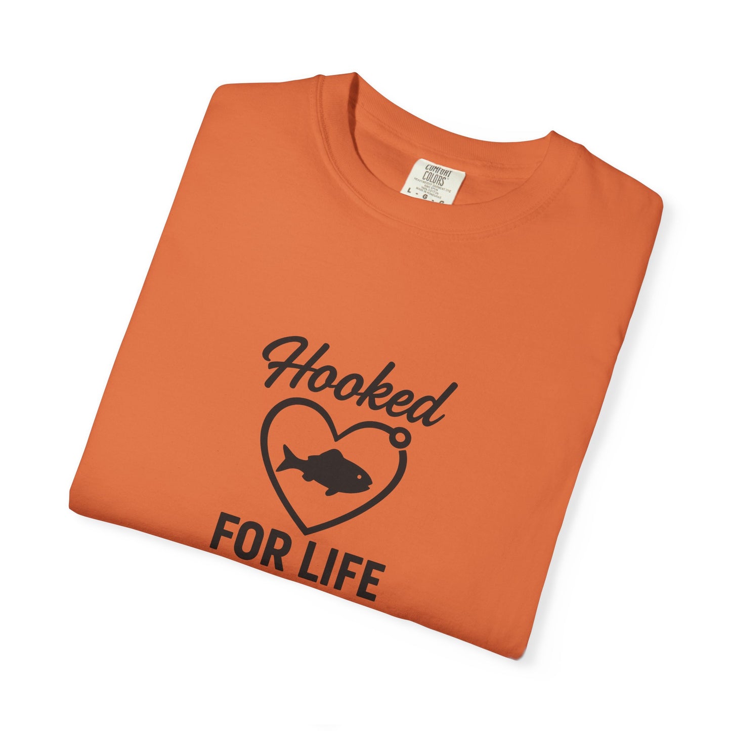 Hooked for Life Fishing Tee – The Perfect Catch for Anglers in Love With the Outdoors