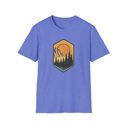 Sunset Mountain Forest T-Shirt