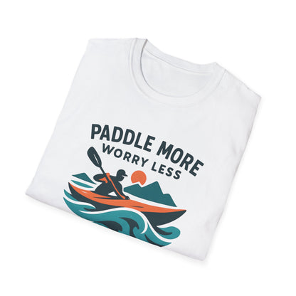 Paddle More Worry Less T-Shirt