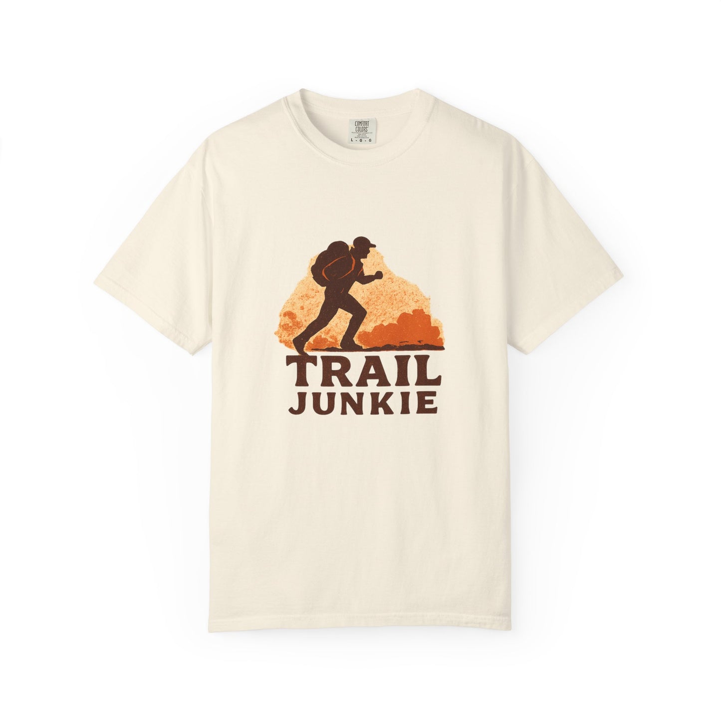 Trail Junkie T-Shirt | Funny Hiking Shirt for Men & Women | Outdoor Adventure Tee, Hiker Gift for Trail Lovers