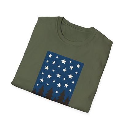 Starry Night Forest T-Shirt