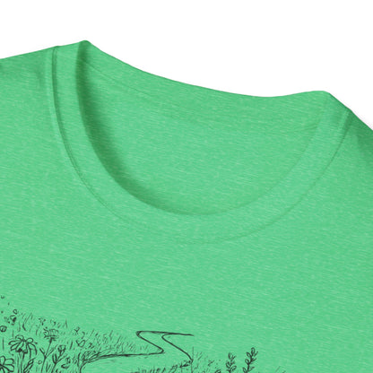Winding path through grass T-Shirt