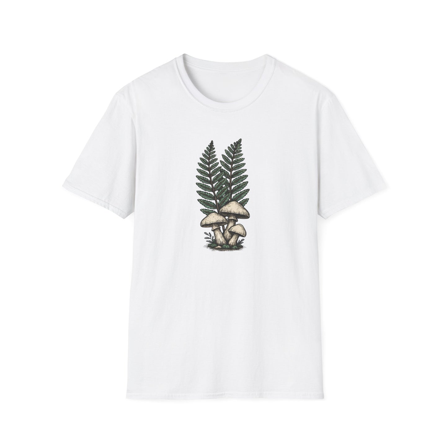 Mushrooms and Ferns T-Shirt