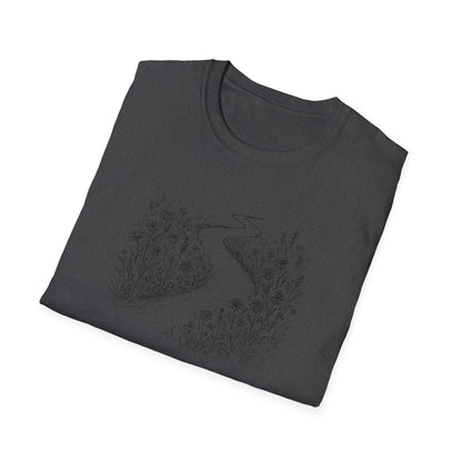 Winding path through grass T-Shirt