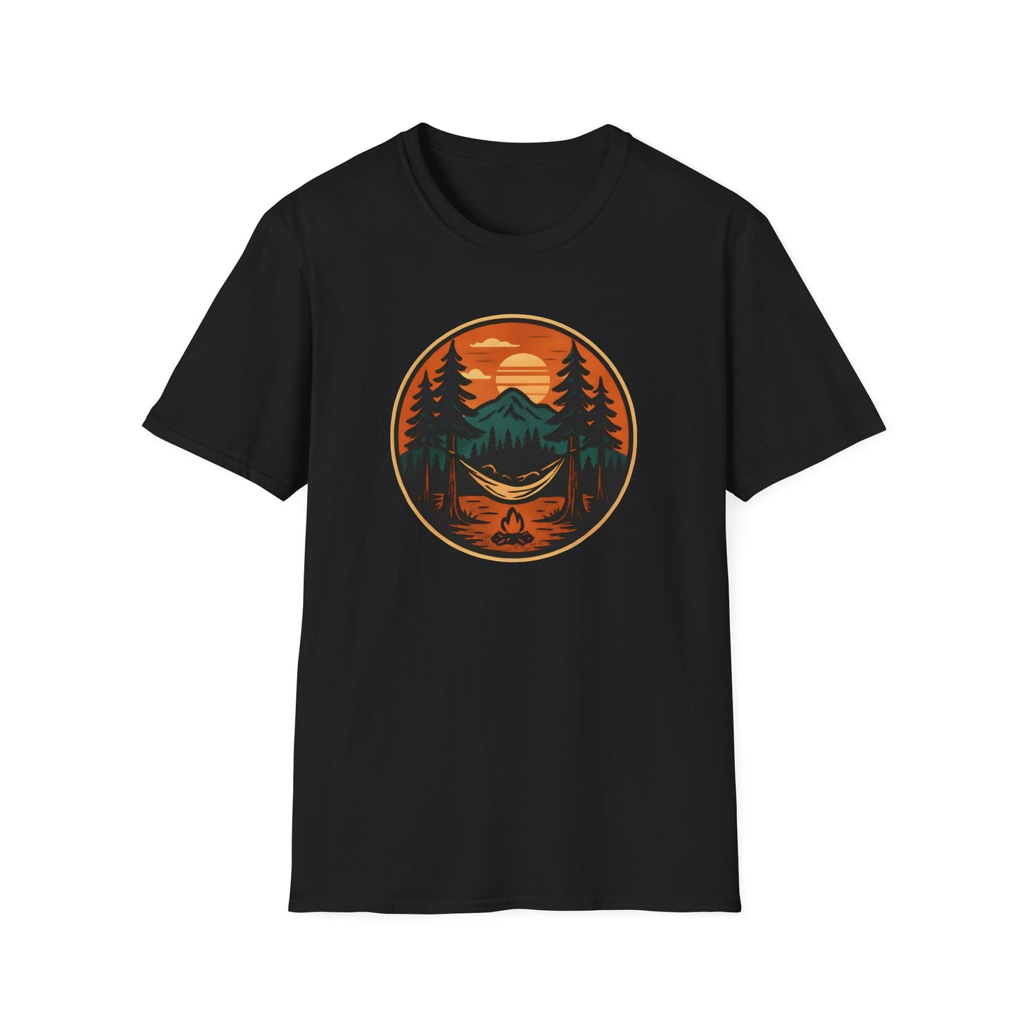 Sunset Hammock Camping T-Shirt