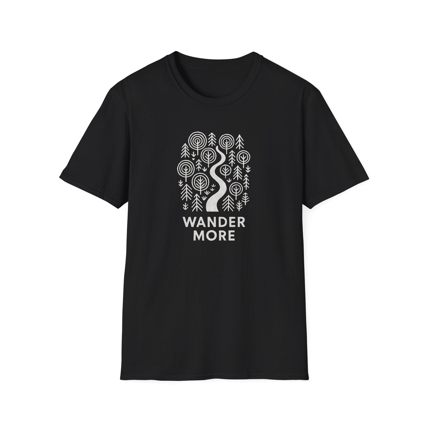 Winding Path Through Forest T-Shirt