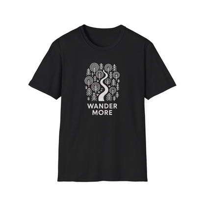 Winding Path Through Forest T-Shirt